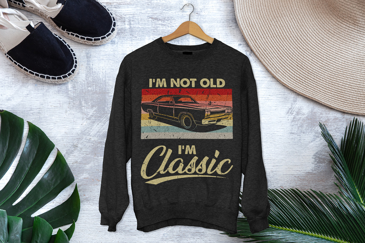 Classic T shirt Design | Retro Quote, a Graphic by Vector Portal (Photo 2 of 4)