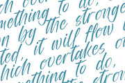 Capitals Highland New Handwritten, a Script Font by stylishtype.co (Thumbnail 12 of 20)
