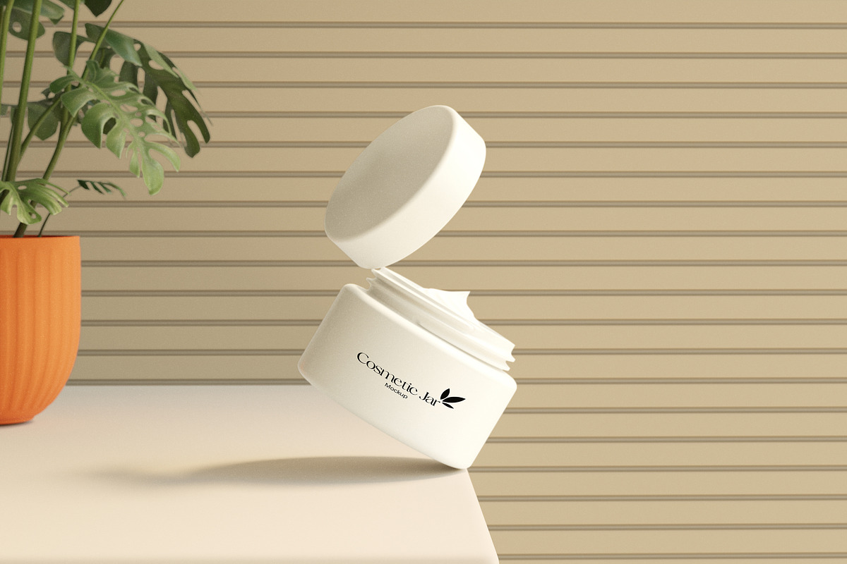 Cream mockup, an Advertising Mockup by xavier_studio (Photo 5 of 5)
