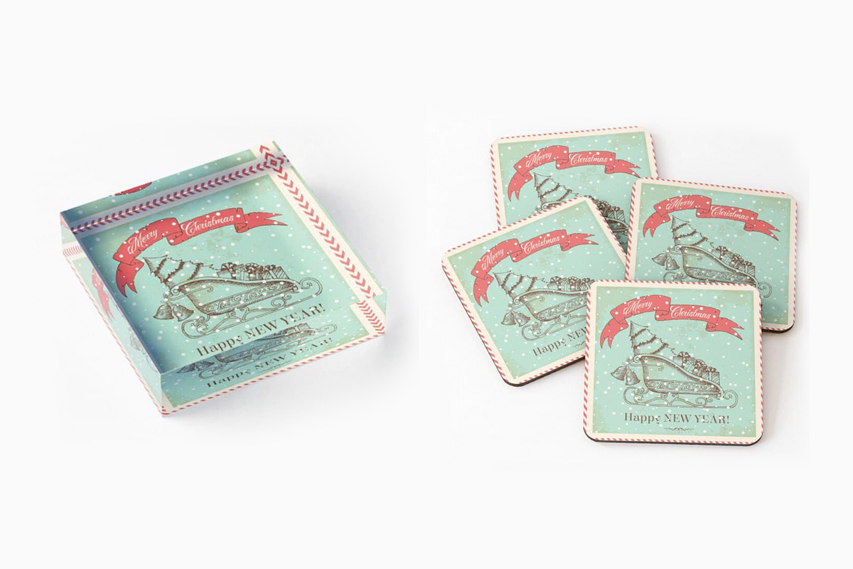 Vintage Christmas cards, a Card Template by Tabiti (Photo 3 of 9)