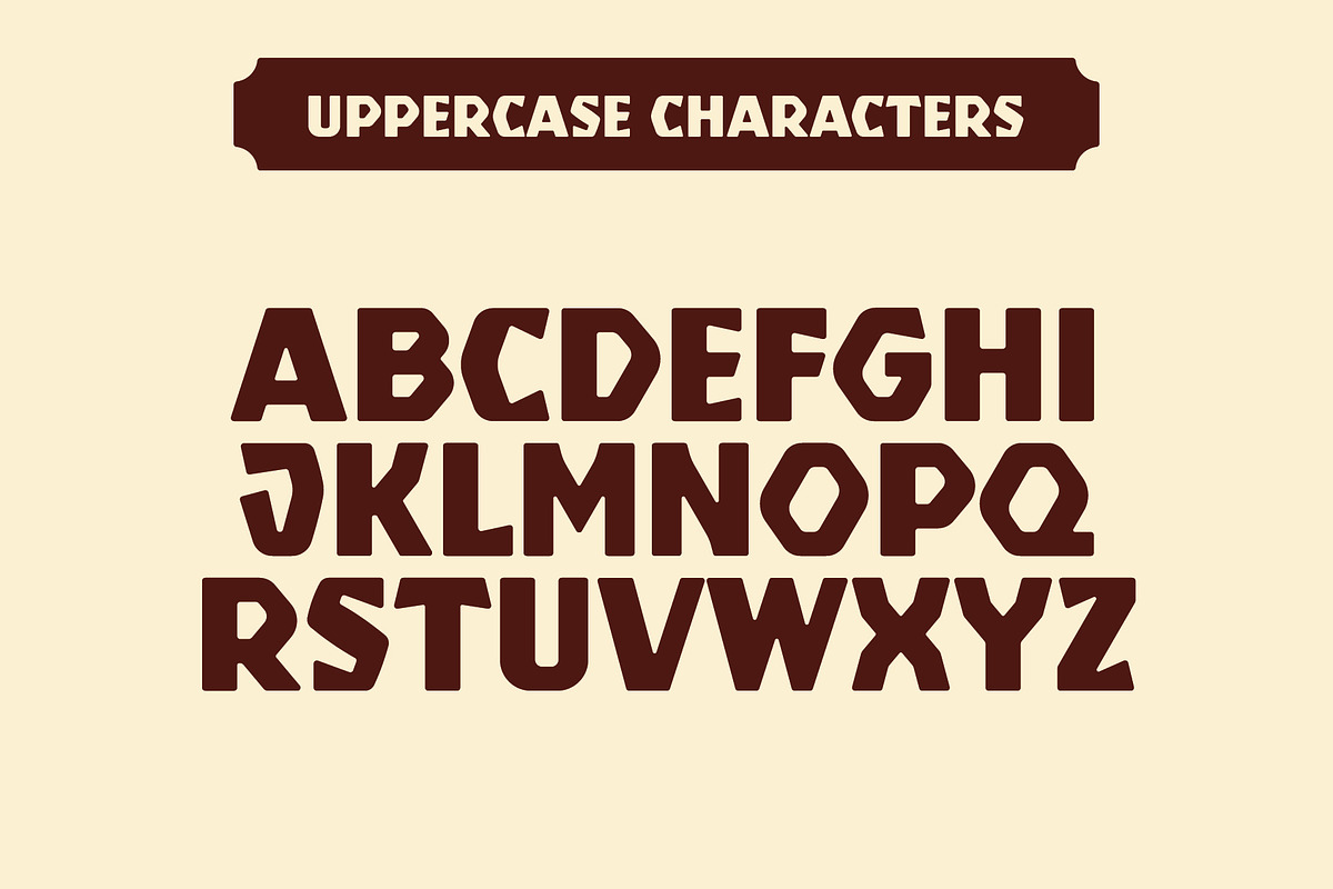 GDC Schnitzel Typeface, a Sans Serif Font by GriffinDesignCompany (Photo 2 of 7)