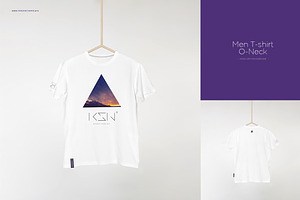 Men & Woman T-shirts Mock-up