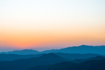 Sunrise on mountain featuring autumn, background, and beautiful