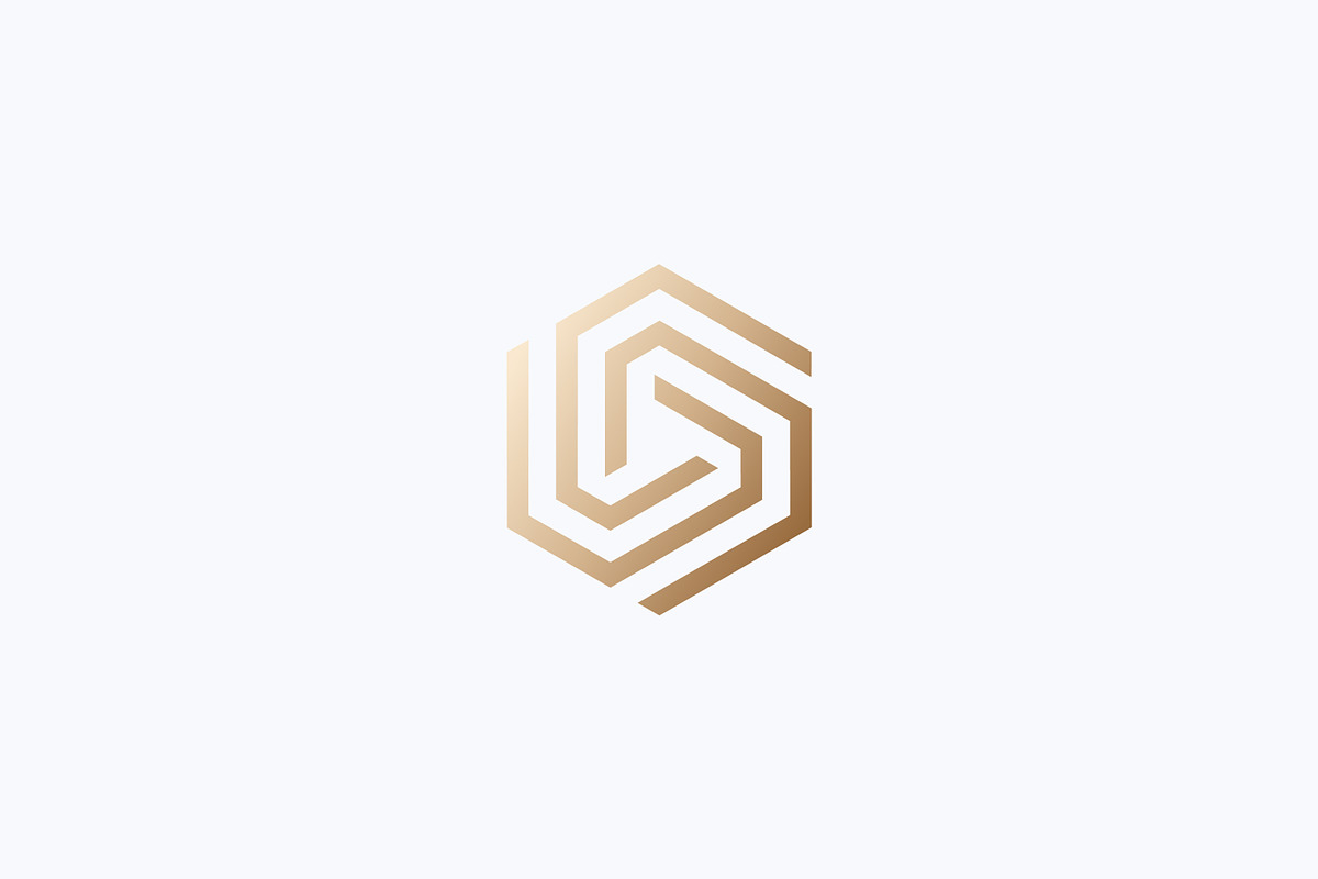 Hexagonal Geometric Linear Logo, a Branding & Logo Template by Signatoro (Photo 2 of 3)
