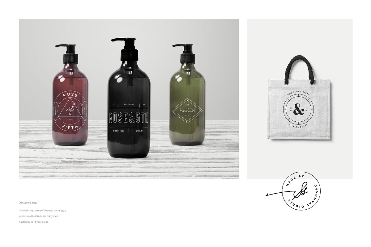 50 Logos — Brand Kit, a Branding & Logo Template by Studio Standard (Photo 10 of 10)
