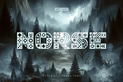 Norse Rune Font, a Symbol Font by artyway (Thumbnail 1 of 6)
