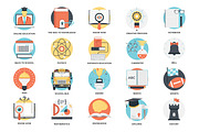175 Flat Education Icons, a Duotone Icon by Prosymbols (Thumbnail 3 of 10)