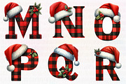 Watercolor Christmas Alphabet, an Illustration by CreationArt (Thumbnail 3 of 6)