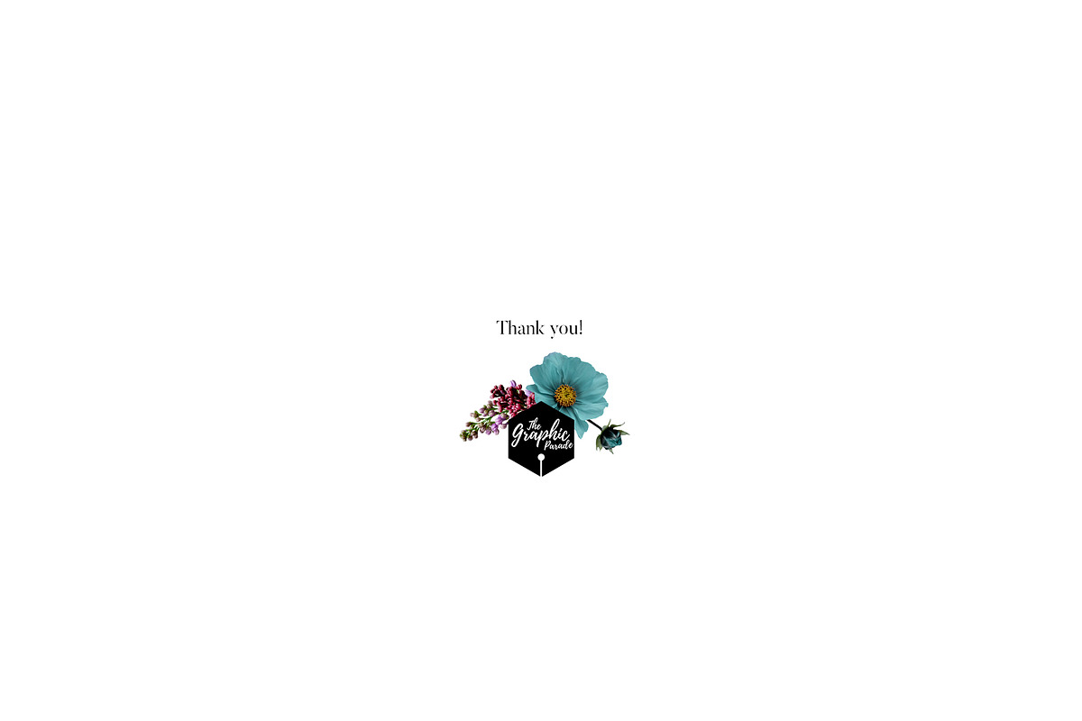 Isolated real flowers clipart set, an Object Graphic by The Graphic Parade (Photo 14 of 14)