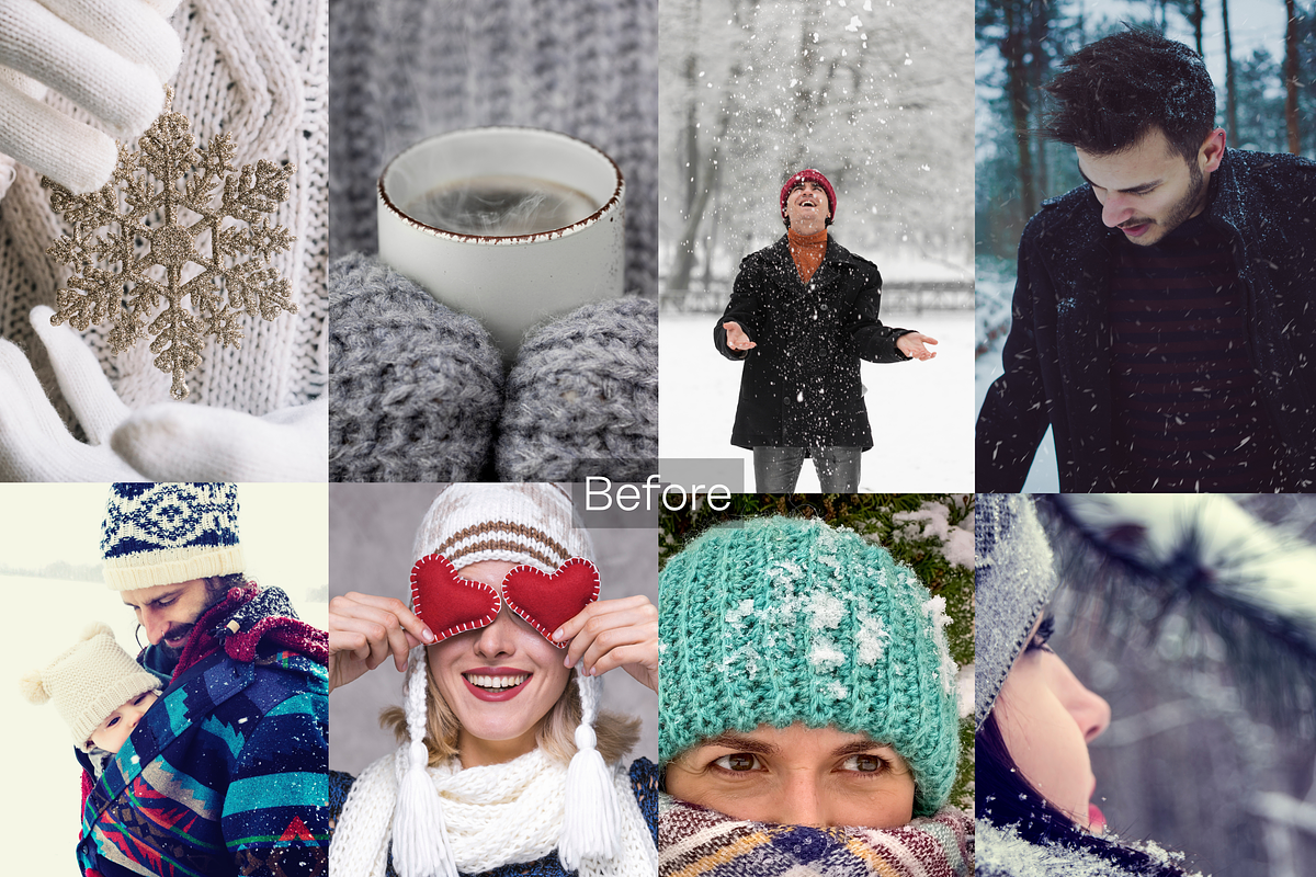 10 Snowflake Lightroom Presets, a Preset Add-On by RamsaGraphi (Photo 2 of 10)