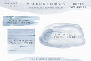 Wedding Watercolor Flowers Graphics, an Illustration by Essem Creatives (Thumbnail 7 of 8)
