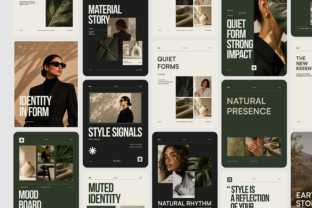 Olive Journal - Editorial Templates, a Social Media Template by MustaART (Photo 2 of 9)