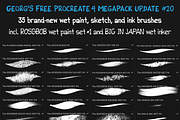 600+ Brushes Procreate BIG PACK, a Brush Add-On by Georg's Procreate Brushes (Thumbnail 52 of 115)