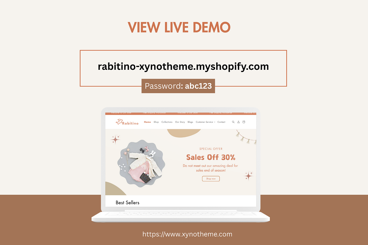 Rabitino - Premium Shopify Theme, a Shopify Template by Xynotheme (Photo 3 of 7)