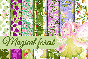 Magical Forest Patterns