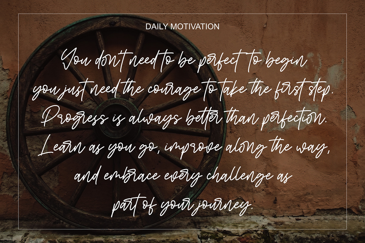 Bumgreks Signature - Stylish Script, a Script Font by Sealoung (Photo 2 of 11)