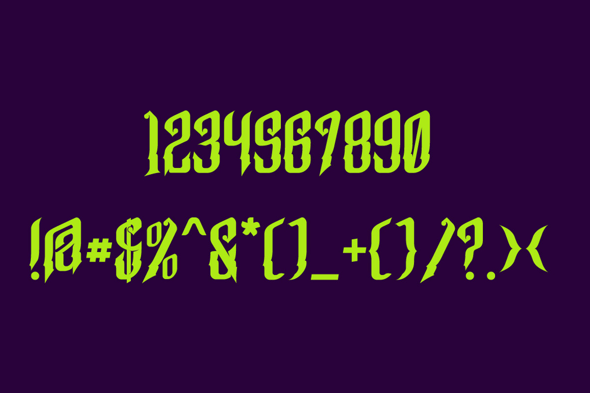 Parang Typeface preview 4