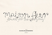 Dandelion Hand Drawn Font, a Handwritten Font by Madeline ODonoghue Design (Thumbnail 11 of 11)