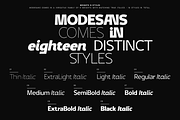 ModeSans Modern Sans Serif Typeface, a Sans Serif Font by VP Fonts (Thumbnail 22 of 39)
