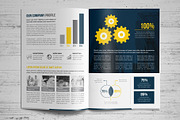 Annual Report Template V10, a Brochure Template by JanySultana (Thumbnail 4 of 18)