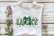 Lucky St. Patrick's Day Png, an Illustration by CraftArtStudio (Thumbnail 3 of 4)