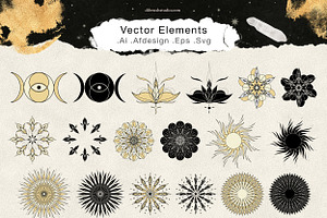 Nightfall - ClipArt & Vector Pack