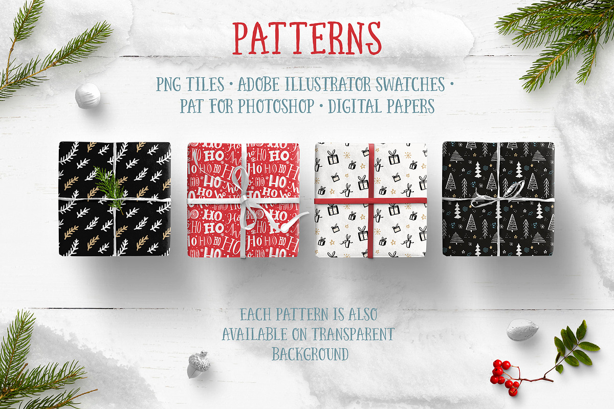 Christmas graphics collection, an Object Graphic by Anna's Creative Store (Photo 5 of 7)