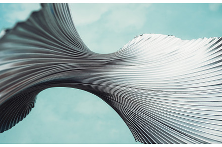 abstract wallpaper art decor pleated, an Abstract Photo by Photo Drive Studio