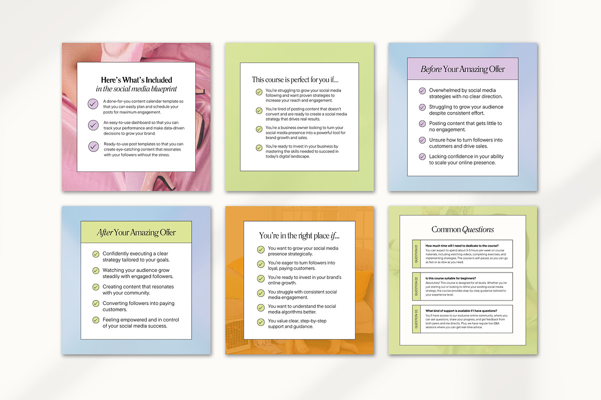 Instagram Creator for Coaches Canva, a Social Media Template by Fallon Gerst (Photo 34 of 47)