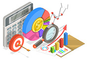 Financial Investments Set 01, a Finance Illustration by AndriiStore (Thumbnail 4 of 11)