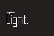 Arigaline Complete Family, a Sans Serif Font by Zone 6 (Thumbnail 8 of 14)