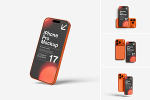 High Quality iPhone 17 Pro Mockup
