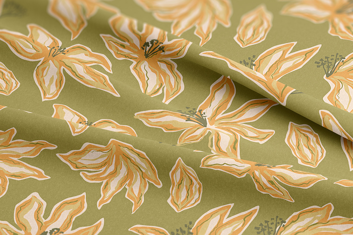 Hand drawn Autumn floral patterns, a Pattern Graphic by Tani Kuzminka (Photo 7 of 27)