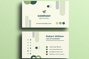 Modern Business Card Design Template, a Business Card Template by MightyDesign (Thumbnail 3 of 6)