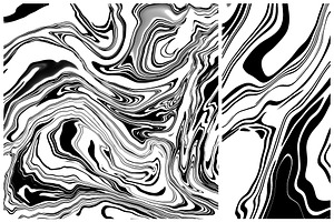 Liquid Marble: Abstract Backgrounds