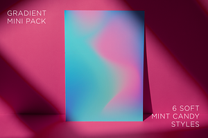 Mint Candy Gradient Mini Pack