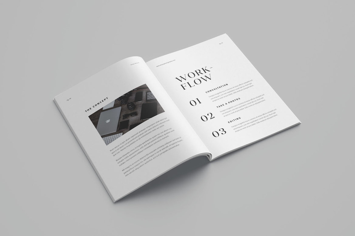 A5 Pricing Guide Template, a Brochure Template by Meenom Templates (Photo 5 of 15)