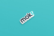 Sticker Mockup, a Merchandise Mockup by Mokr (Thumbnail 4 of 12)