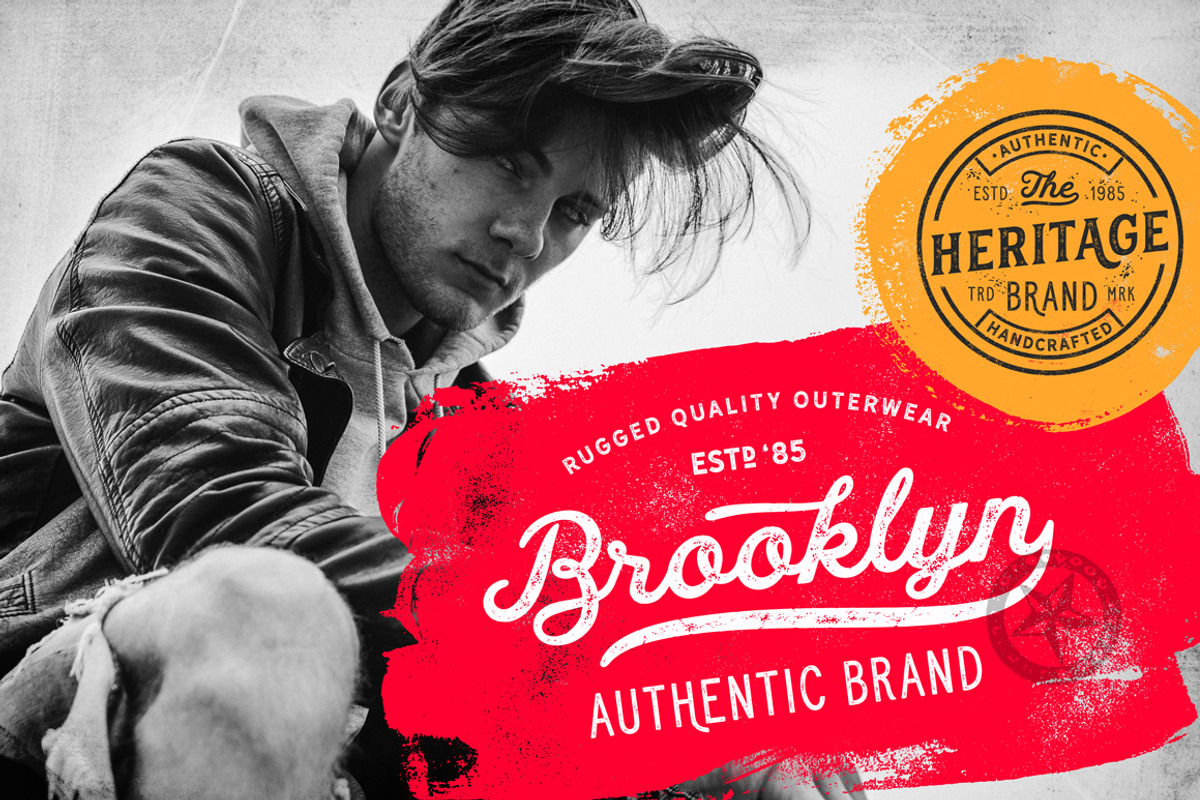 Hanley Rough Font Collection, a Script Font by DISTRICT 62 STUDIO (Photo 10 of 26)