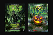 7 Halloween Flyer Templates PSD, a Flyer Template by Bornx Design (Thumbnail 4 of 6)