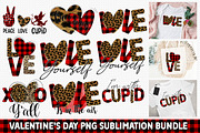 Valentine's Day PNG Sublimation, an Illustration by Fokira (Thumbnail 1 of 11)