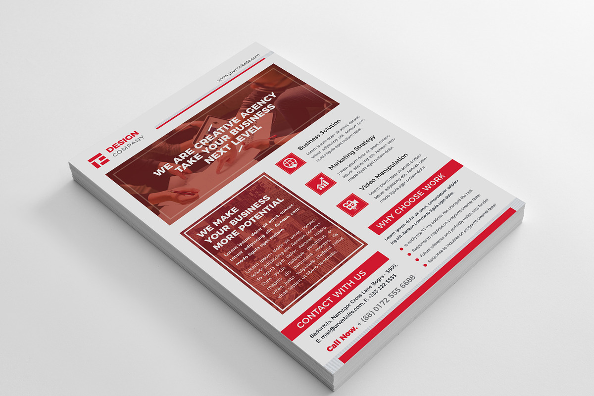 Corporate Flyers, a Flyer Template by Thecodude (Photo 5 of 6)