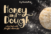 Honey and Dough, a Script Font by theinkaffair (Thumbnail 1 of 7)