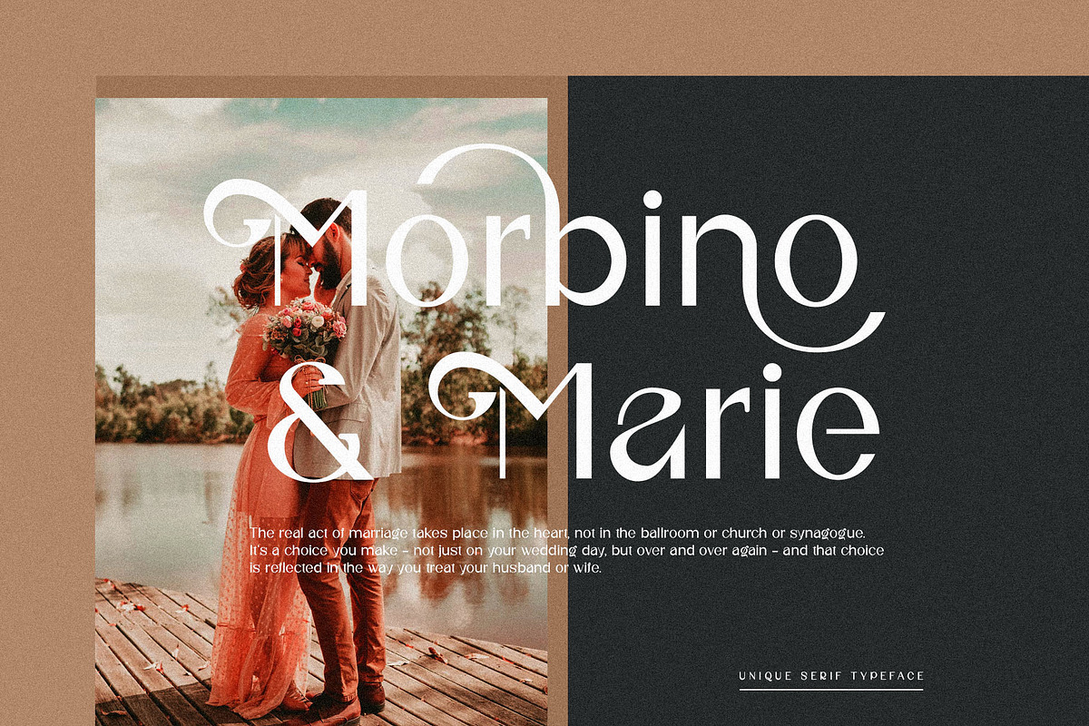 Nifa Ligature Sans Serif Typeface, a Sans Serif Font by yaqublekker (Photo 2 of 10)