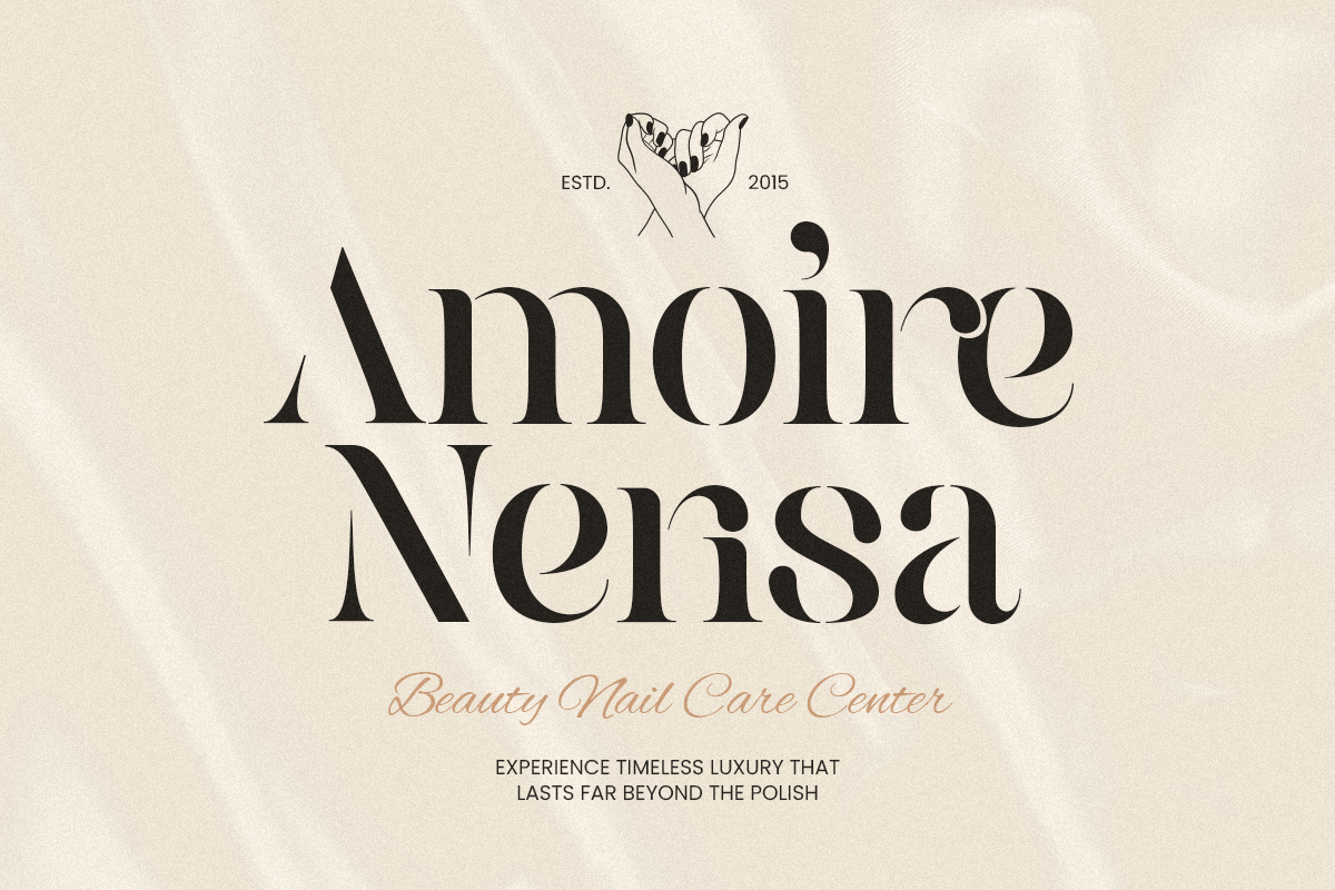 Mediora – Luxury Stencil Logo Font, a Serif Font by Sensatype (Photo 5 of 13)