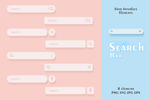 Search bar - user interface