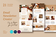 Newsletter / CANVA, PS, INDD / Kayla, an Email Template by Mirazz (Thumbnail 1 of 13)