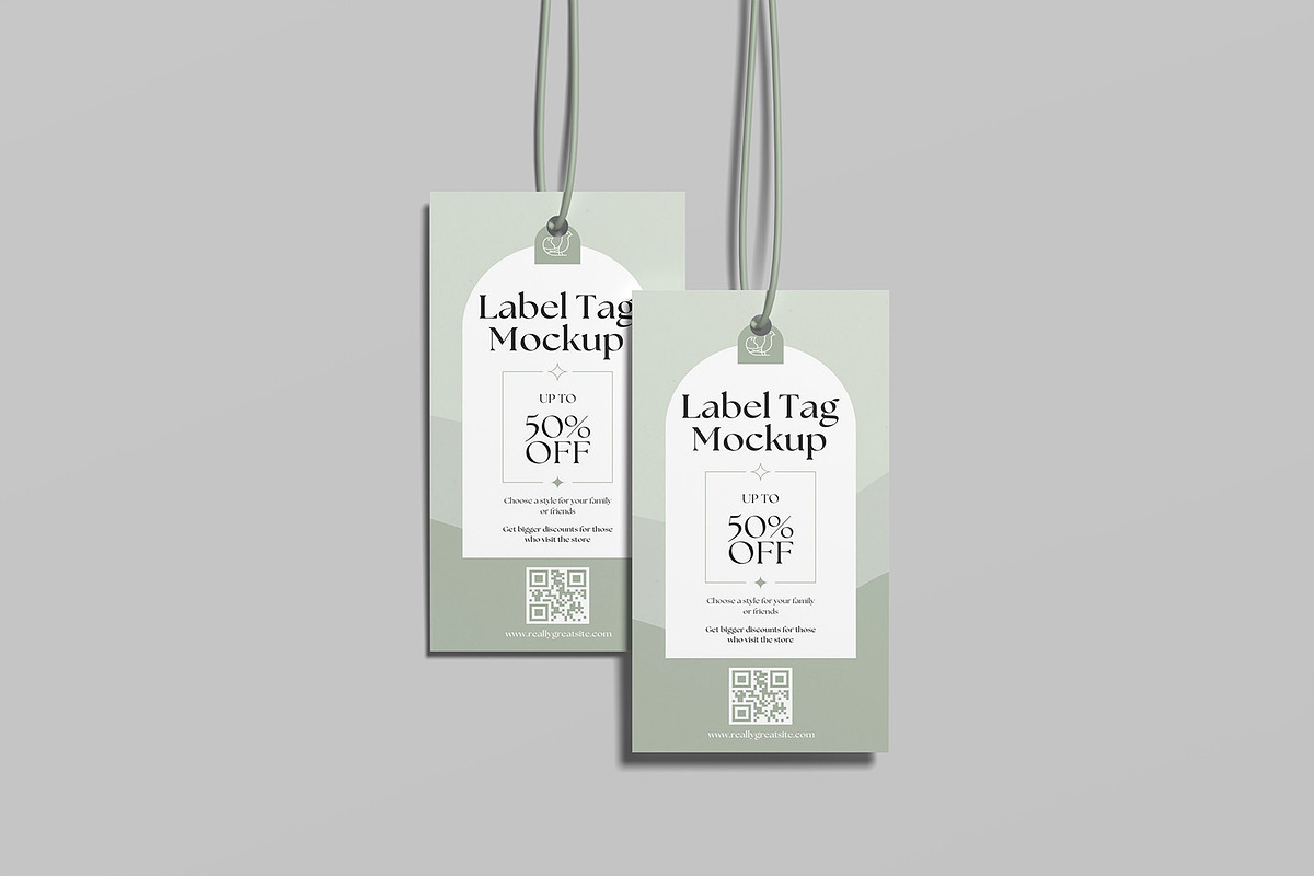 Label Tag Mockup, an Advertising Mockup by graphicsecond (Photo 3 of 6)