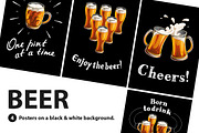 Beer. Posters, a Food Illustration by Yulia Ogneva (Thumbnail 1 of 5)