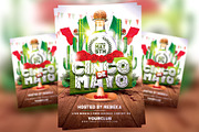 Cinco de Mayo Flyer Design, a Flyer Template by Rome B Creation (Thumbnail 1 of 2)
